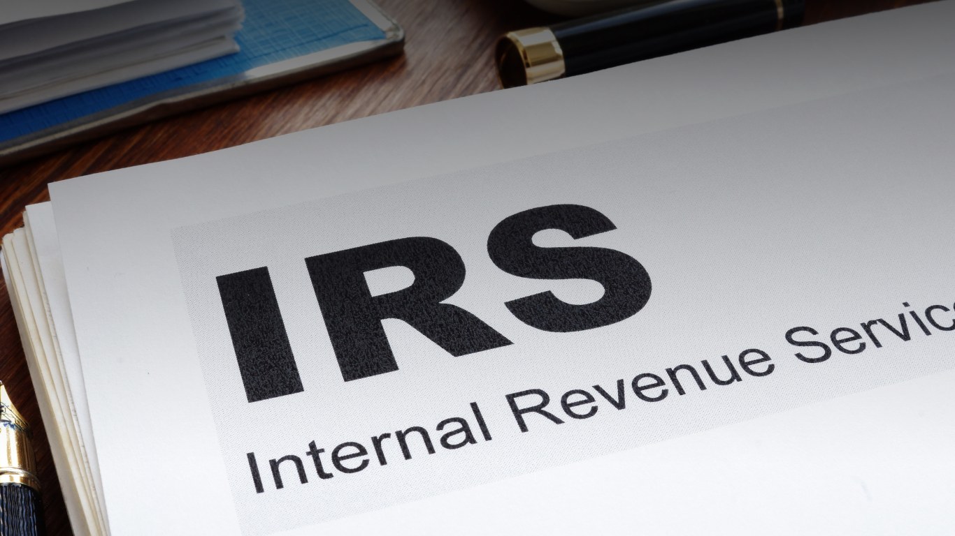 IRS Internal Revenue Service tax code documents